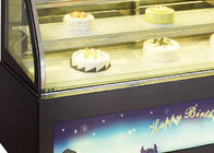 Διαφανές γυαλί 1220mm ψυγείο επίδειξης κέικ 670W