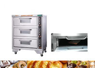 Ψηφιακός ελεγκτής 650mm θερμοκρασίας βιομηχανικός φούρνος αρτοποιείων 67kg