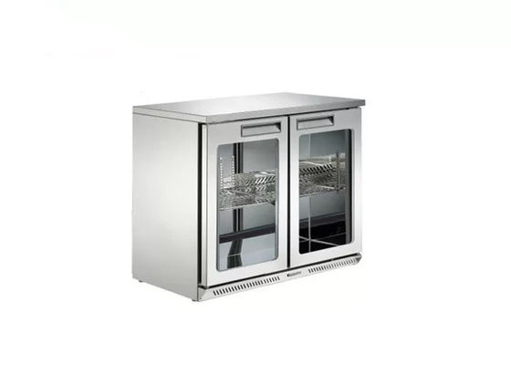 Σαφής διπλή πόρτα 920mm γυαλιού εξυπηρετώντας εξοπλισμός ψύξης