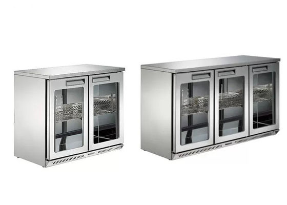 Σαφής διπλή πόρτα 920mm γυαλιού εξυπηρετώντας εξοπλισμός ψύξης