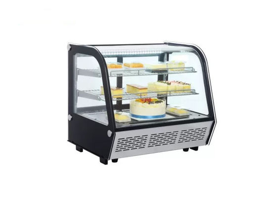 Κυρτό ψυγείο επίδειξης κέικ ψυκτικών ουσιών 160L γυαλιού R600a